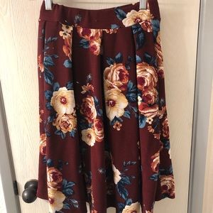 Haute Monde Floral Skirt